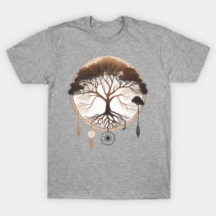 Dream Catcher Tree - Designs for a Green Future T-Shirt